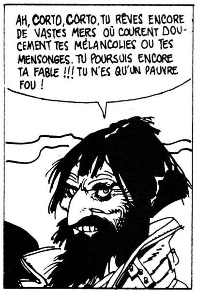 extract from the comic book Corto Maltese - Caractère SpécialArchitecture