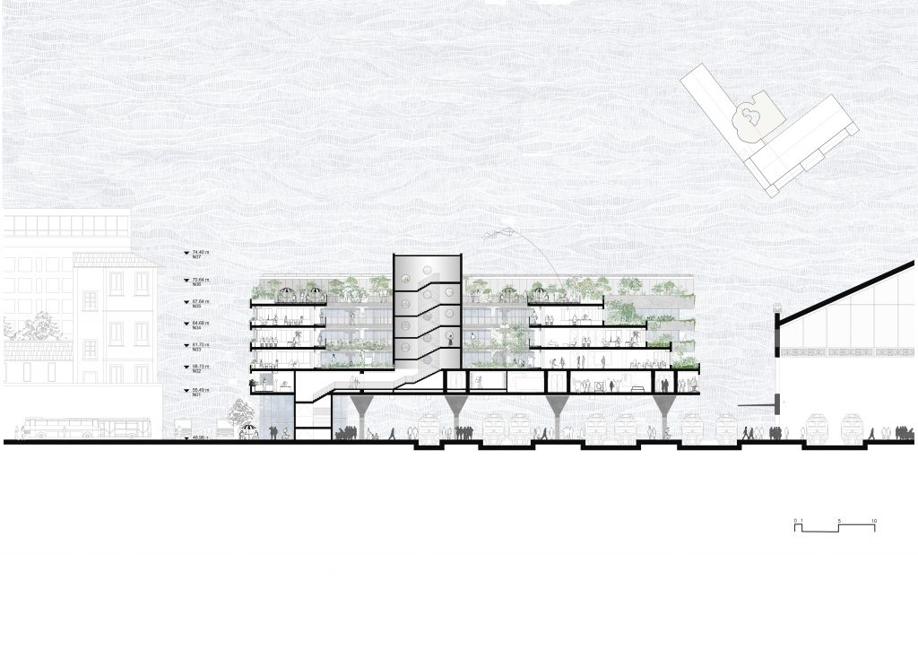 Projet Ex DR Saint Charles - Caractère spécial - Architecture - Matthieu Poitevin