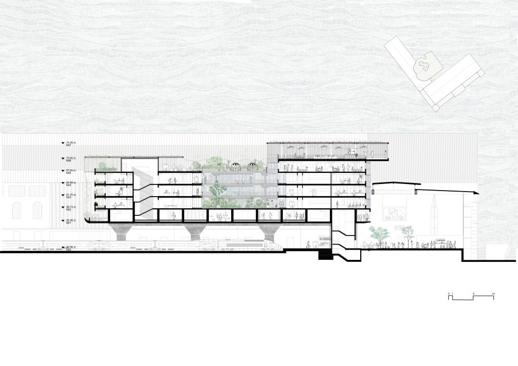 Projet Ex DR Saint Charles - Caractère spécial - Architecture - Matthieu Poitevin